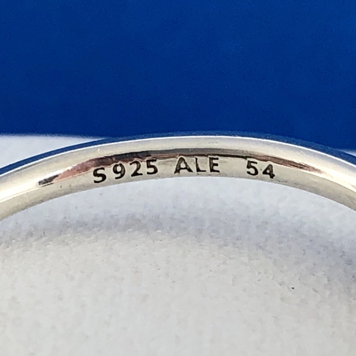 Pandora ALE Sterling Silver 925 Gold Cream Enamel Blooming Rose Flower Ring