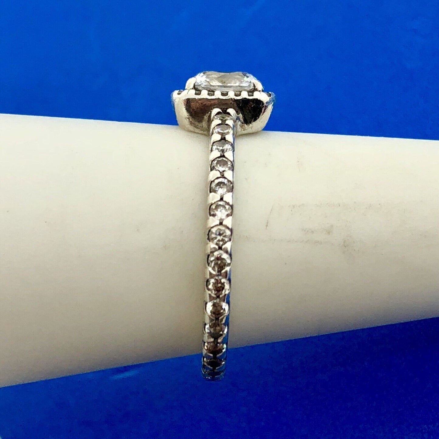 Pandora Sterling Silver Cubic Zirconia Timeless Elegance Occasion Ring 190947CZ