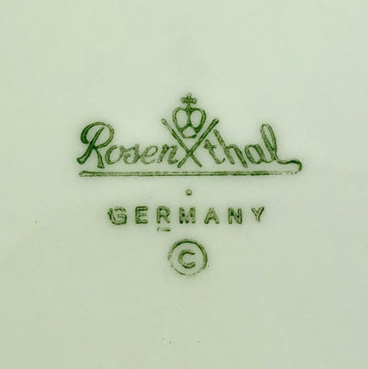 August 15-26, 1991 Cunard Sagafjord Alaskan Cruise Rosenthal Germany Nut Dish
