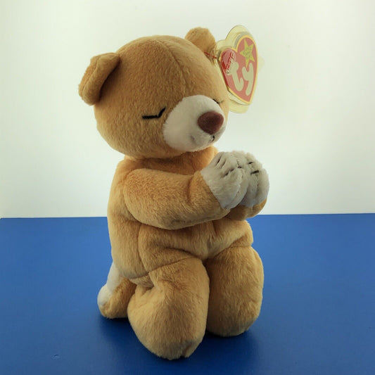 1998 TY Beanie Baby Hope The Praying Bear DOB 11-14-93 Mint Multiple Tag Errors