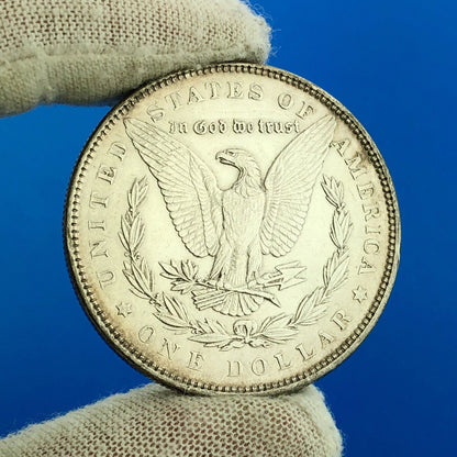 1886 P Morgan Silver Dollar Better Rare Key Philadelphia Mint Coin BU Details