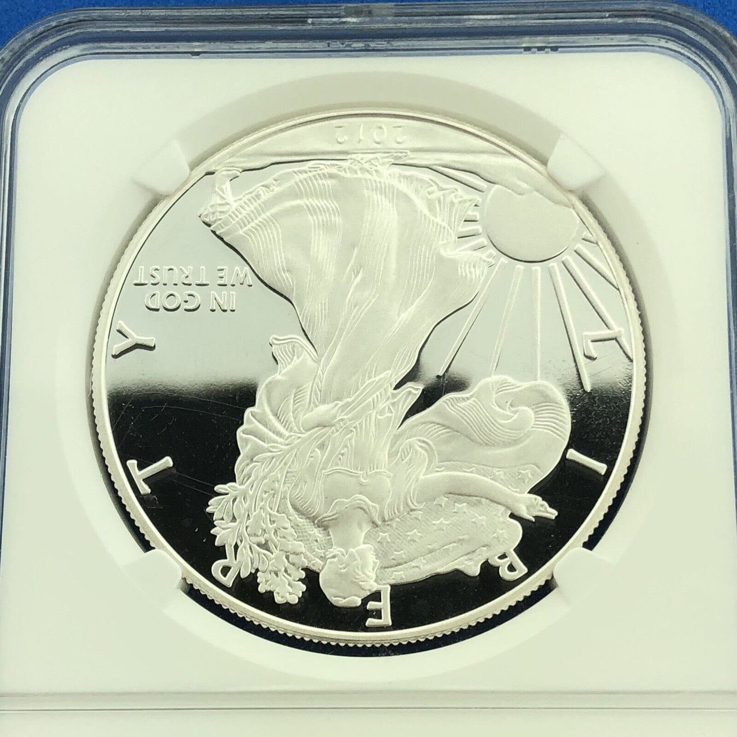 2012 S Proof Silver Eagle 999 Fine Silver NGC PF70 Ultra Cameo Set Early Release
