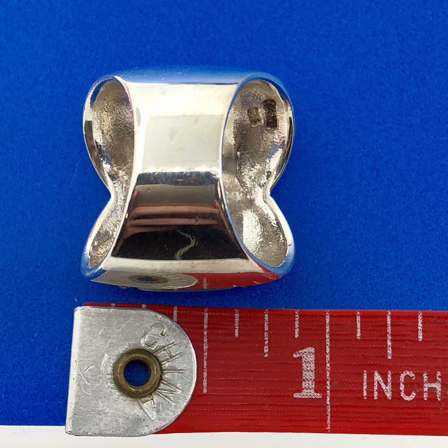 Designer Barse 925 Sterling Silver Turquoise Enamel Marcasite Statement Ring