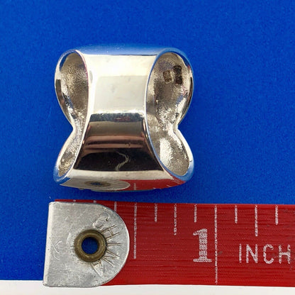 Designer Barse 925 Sterling Silver Turquoise Enamel Marcasite Statement Ring