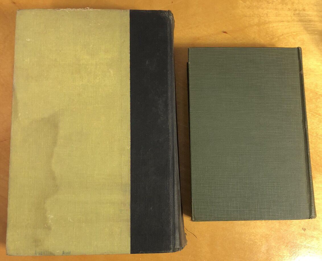 1925-1927 Antique Lot Of Two Hard Cover Books Mark Twain & A. Conan Doyle