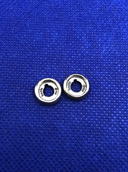Authentic KALIA 925 Sterling Silver Triple Row Twist Spacer Slide Bracelet Charm