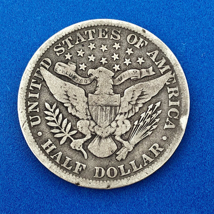 1899 P Barber Silver Half Dollar 50c Better Rare Key Philadelphia Mint Coin