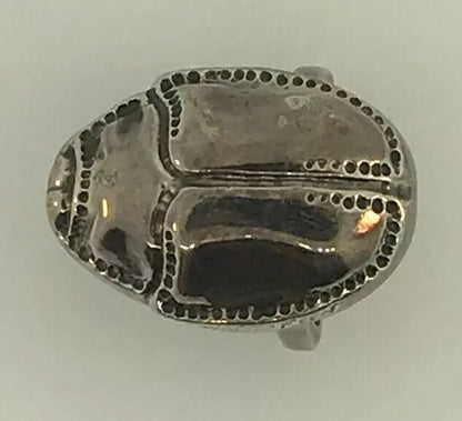 Mignon Faget Sterling Silver 925 Retired Scarab Collection Belt Buckle