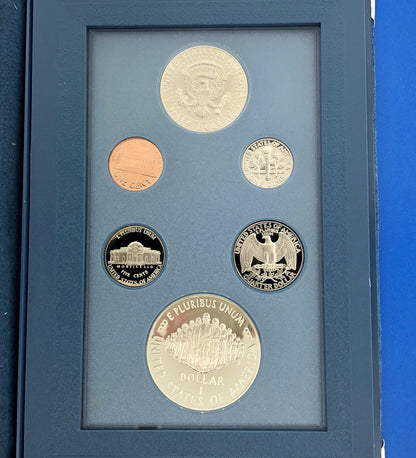 1987 S US Constitution Commem Silver Dollar Prestige Six Coin Proof Set OMP/COA