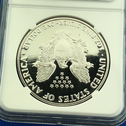 1988 S Proof Silver Eagle 999 Fine Silver NGC PF70 Ultra Cameo A Perfect Coin!