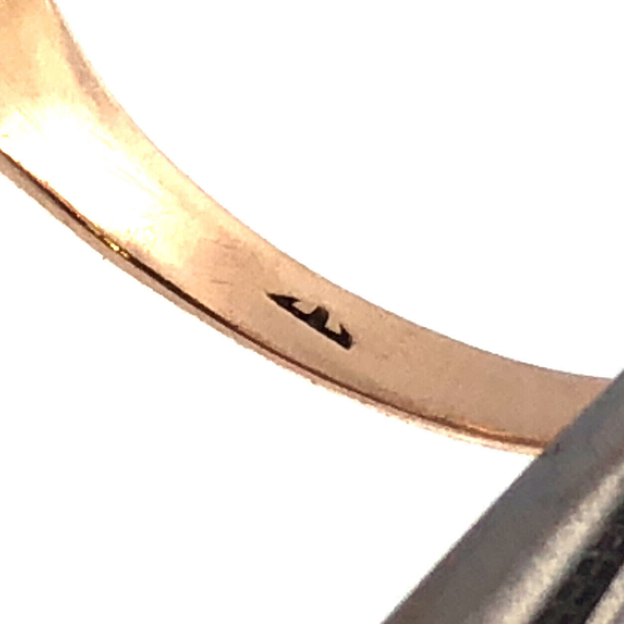 Vintage 10K Yellow Gold Five Oval Opal Cabochon October Anniversary Ring