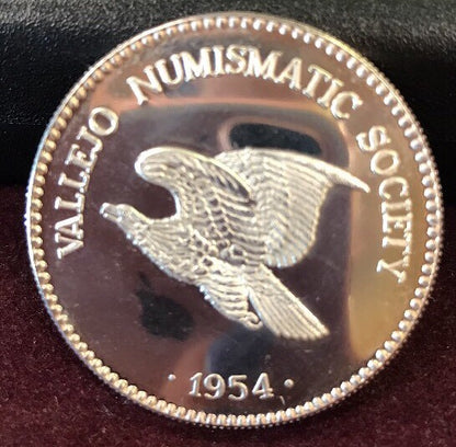 Vallejo Numismatic Society .999 1 Oz Silver Commemorative Round Undated