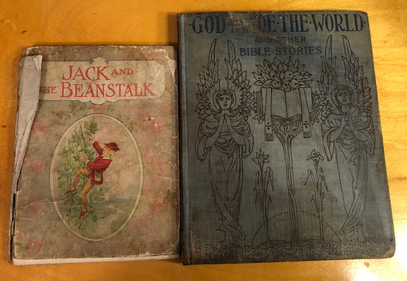 1882-early 1900's Lot of Six Antique Children Books As Is