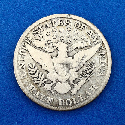 1897 P Silver Barber Half Dollar Better Key Date Philadelphia Coin Rare Scarce