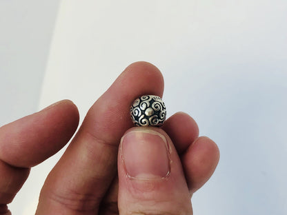 Authentic Pandora Dots And Swirls Sterling Silver 925 Charm 790161 Retired