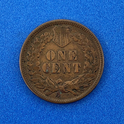 1898 P Indian Head One Cent Penny Type 3 Bronze Better Key Philadelphia Coin
