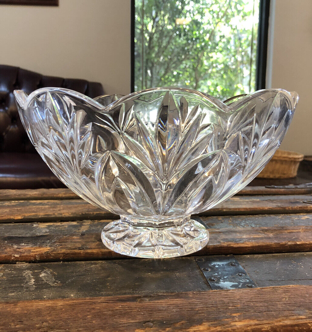 Marquis by Waterford 10 inch Canterbury Crystal Decorative Fruit Bowl
