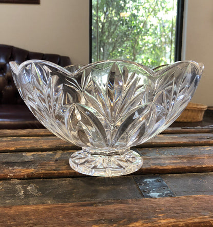 Marquis by Waterford 10 inch Canterbury Crystal Decorative Fruit Bowl
