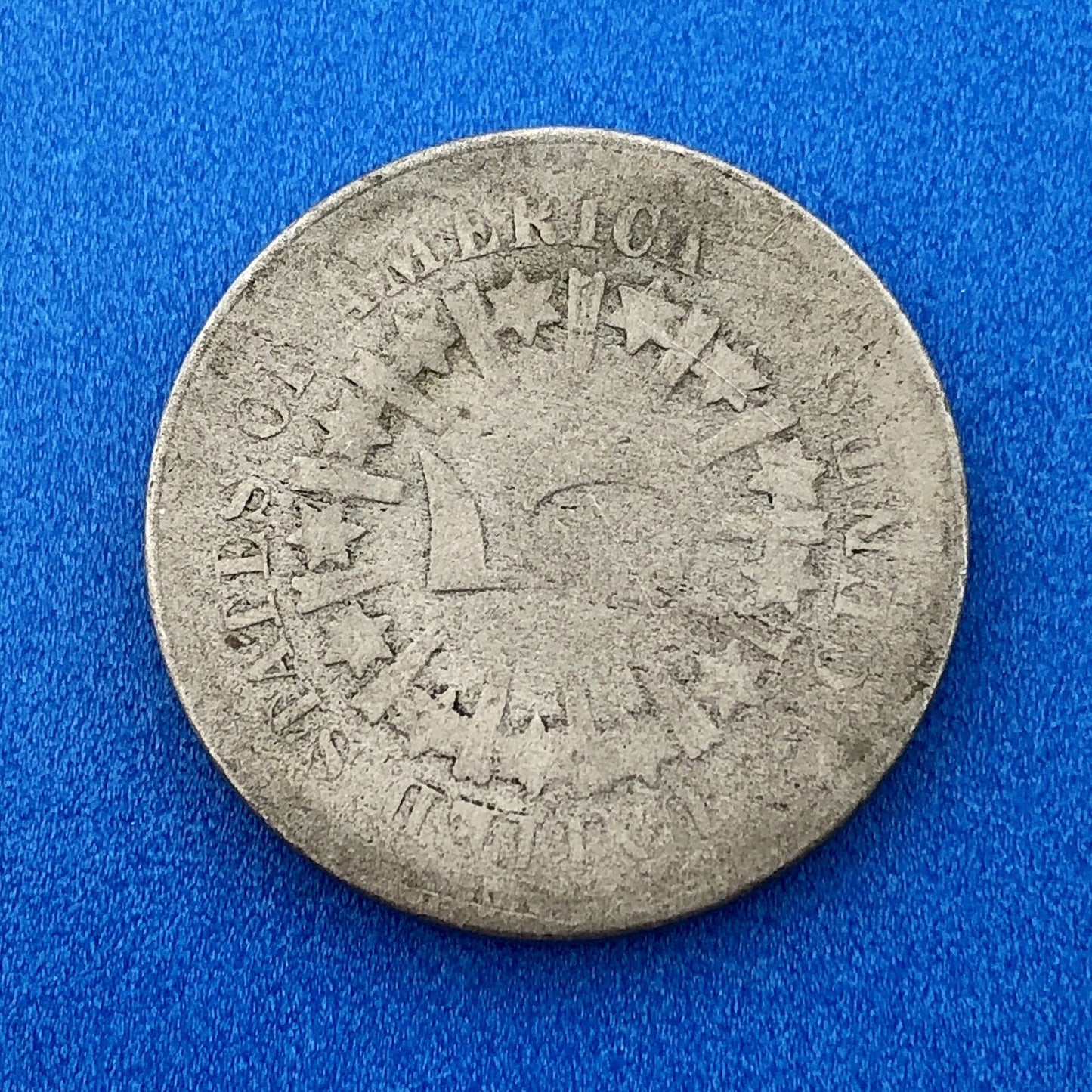 1866 P Shield Nickel Variety 1 With Rays Better Key Rare Philadelphia Type Coin