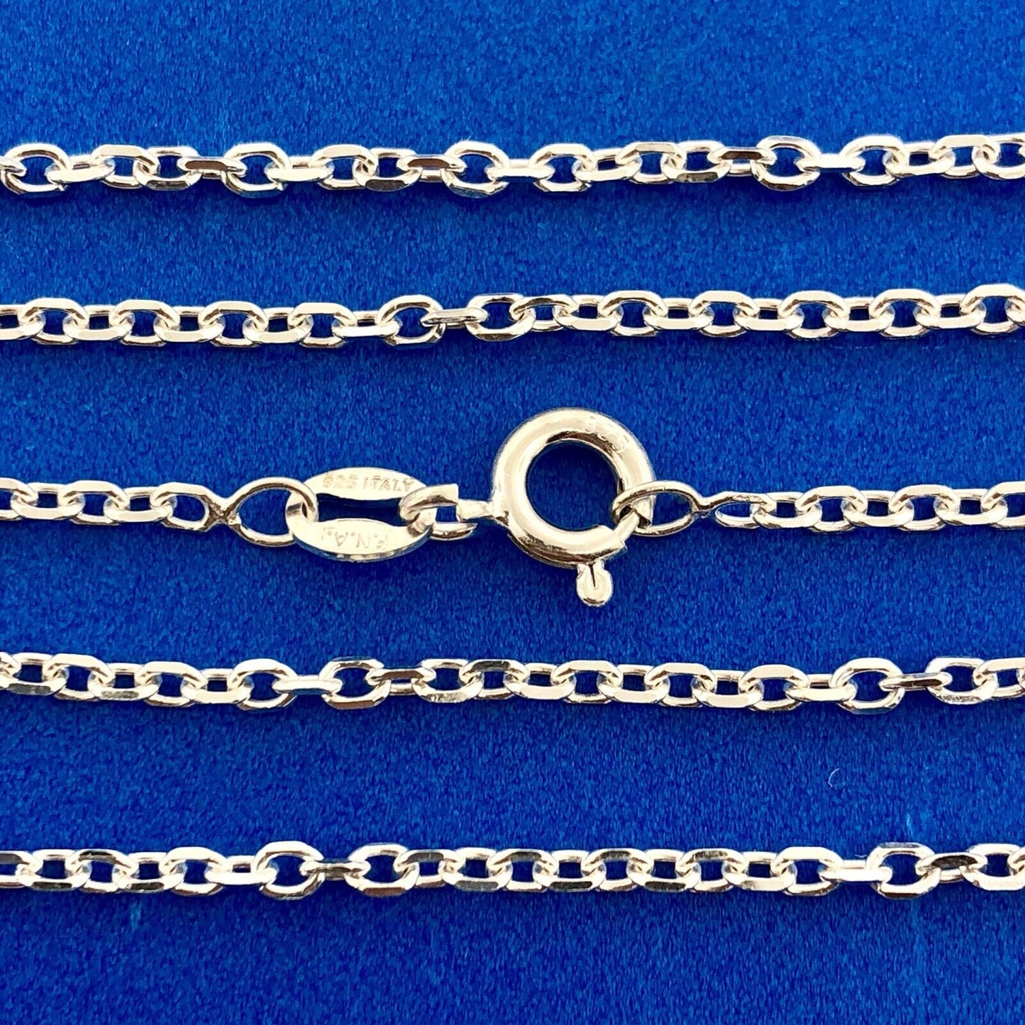 Sterling Silver 925 Intaglio Beaded Cross Religious Communion Pendant Necklace