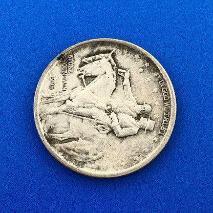 1925 P Stone Mountain Commemorative .900 Silver Half Dollar XF Rare Coin