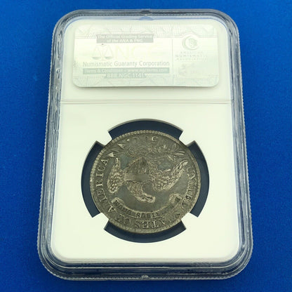 1829/1827 Capped Bust Silver Half Dollar 50c Overdate NGC VF35 O-101a Coin