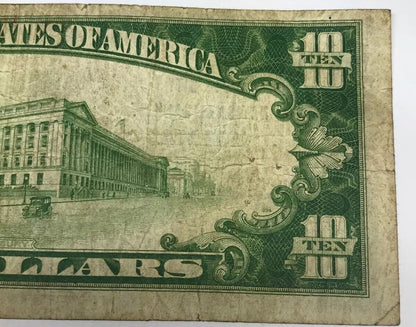 1929 Type 1 $10 The City National Bank of Selma Alabama Charter 1736 Tough Note!