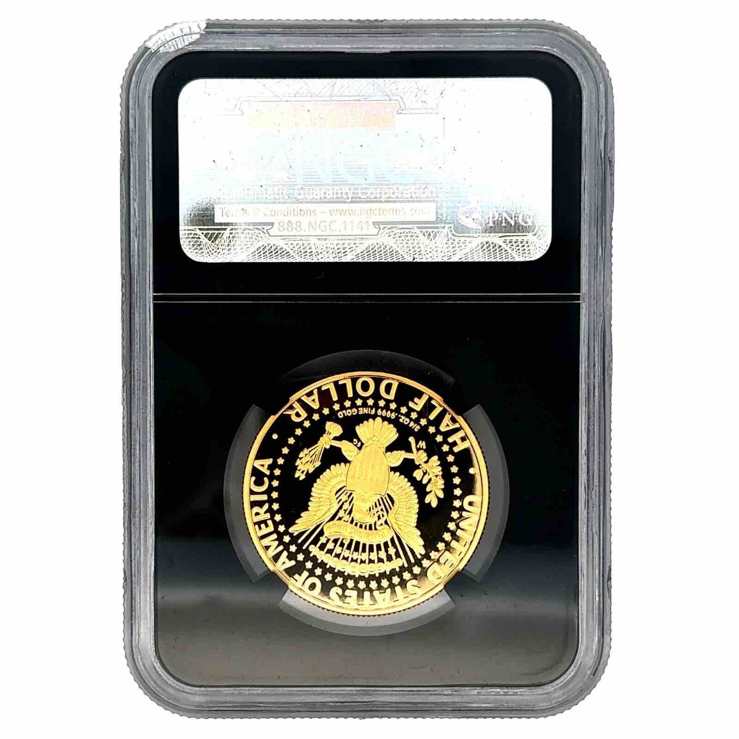 2014-W Kennedy 50th Anniversary 3/4 oz. Gold Proof NGC PF 69 Ultra Cameo UCAM