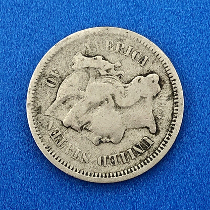 1868 P Nickel Three Cent Piece 3c Better Key Rare Scarce Philadelphia Coin
