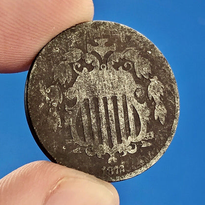 1870 P Shield Nickel Variety 2 Four Coin Mixed Date Better Philadelphia Lot