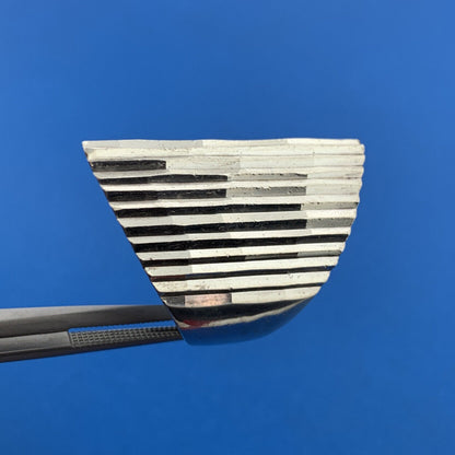 Vintage Taxco 925 Sterling Silver Textured Diamond Cut Statement Finger Ring