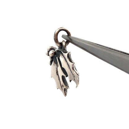 Retired James Avery 925 Sterling Silver Mistletoe Holly Berry Christmas Charm