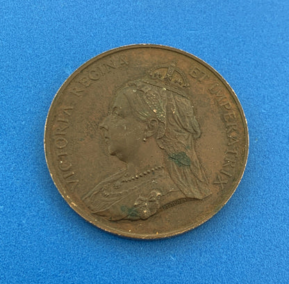 1837-1897 Queen Victoria Diamond Jubilee Large Bronze Medal