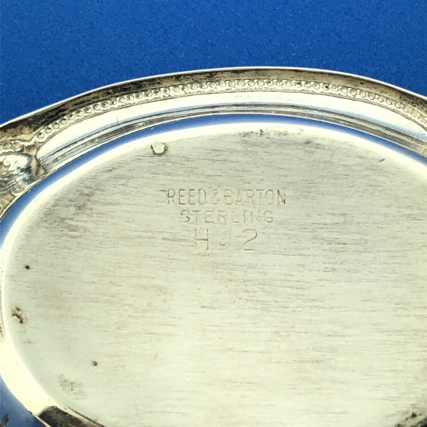 Vintage Reed & Barton Sterling Silver 925 Finger Rinsing Bowl Dish