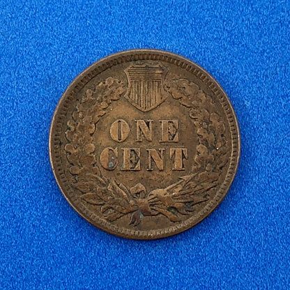 1898 P Indian Head One Cent Penny Type 3 Bronze Better Key Philadelphia Coin