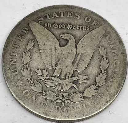 1901 S Morgan Silver Dollar Better Key Rare San Francisco Mint Coin #2