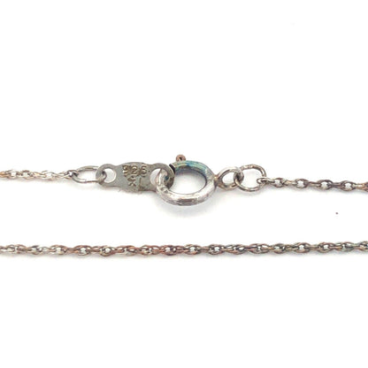 Designer 925 Sterling Silver Round Black White Diamond Infinity Pendant Necklace