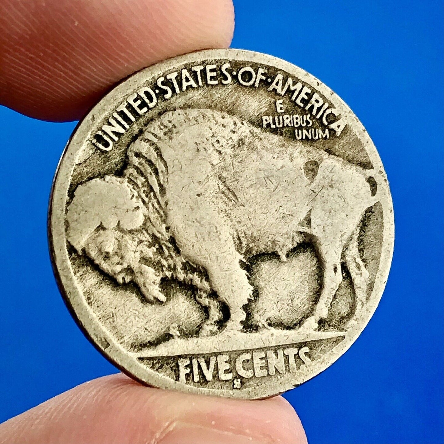 1918 S Indian Head Buffalo Nickel Better Key Scarce San Francisco Mint Coin
