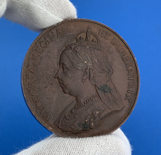 1837-1897 Queen Victoria Diamond Jubilee Large Bronze Medal