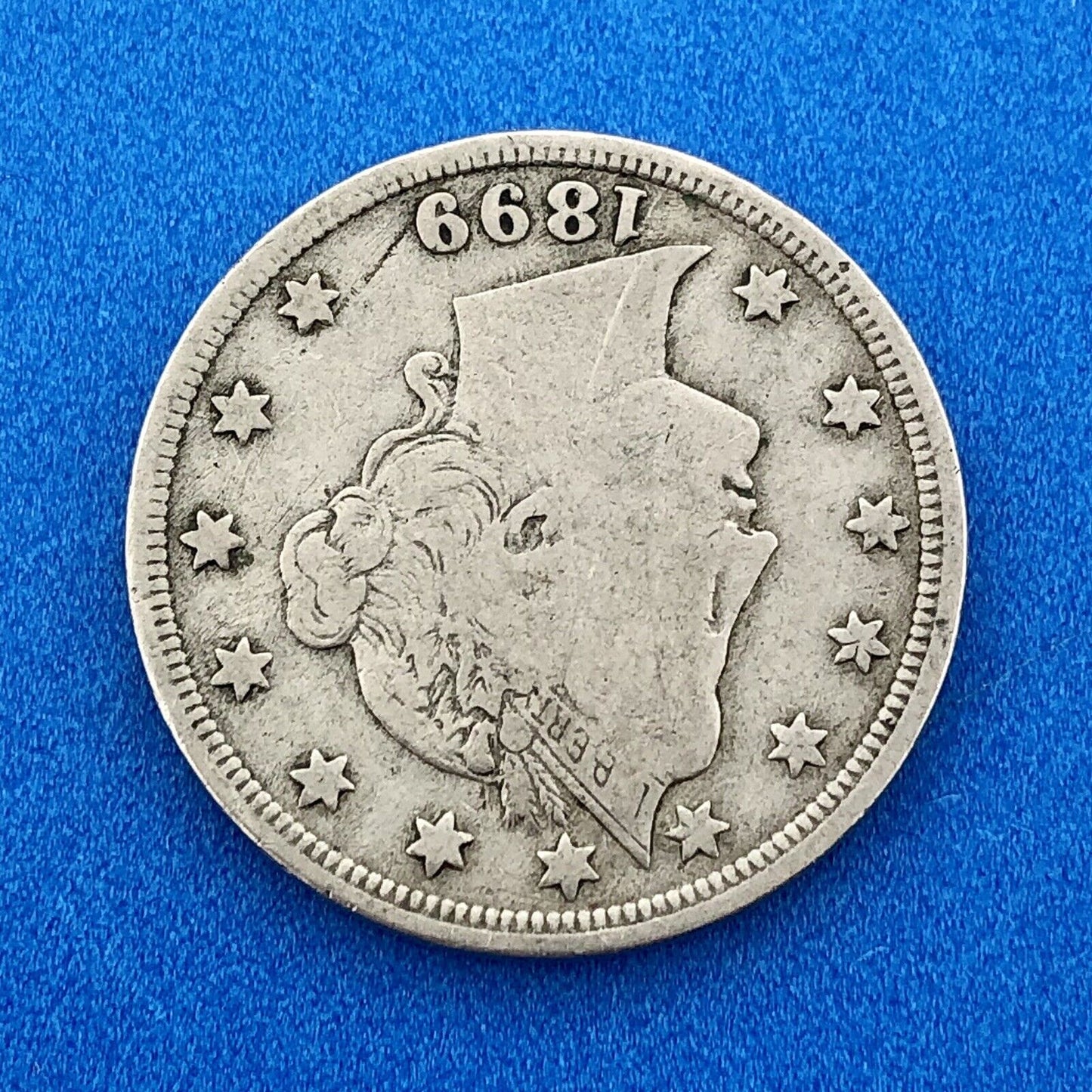 1897 1898 1899 P Liberty Head Nickel Five Cents 5c Rare Philadelphia 3 Coin Lot