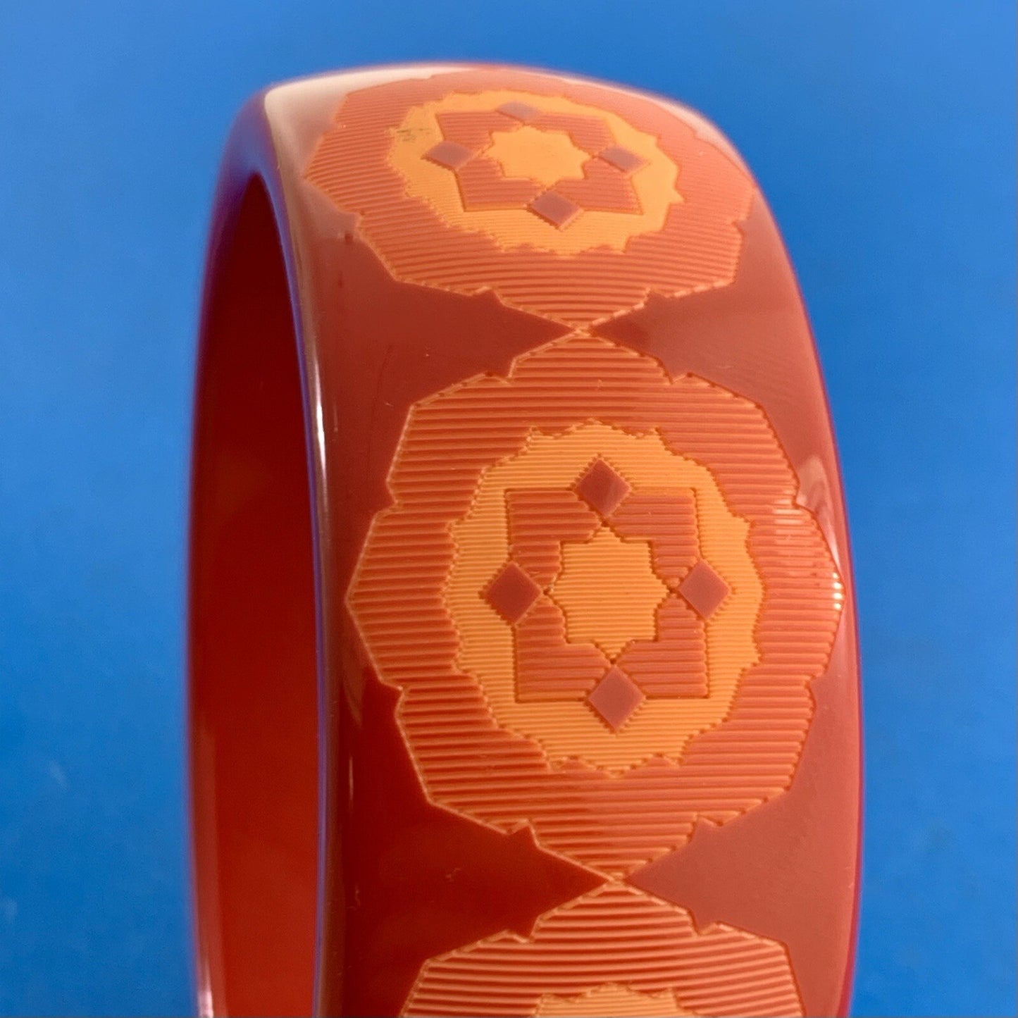 Tiffany & Co. Paloma Picasso Red Lacquer Bangle Bracelet