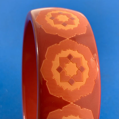 Tiffany & Co. Paloma Picasso Red Lacquer Bangle Bracelet