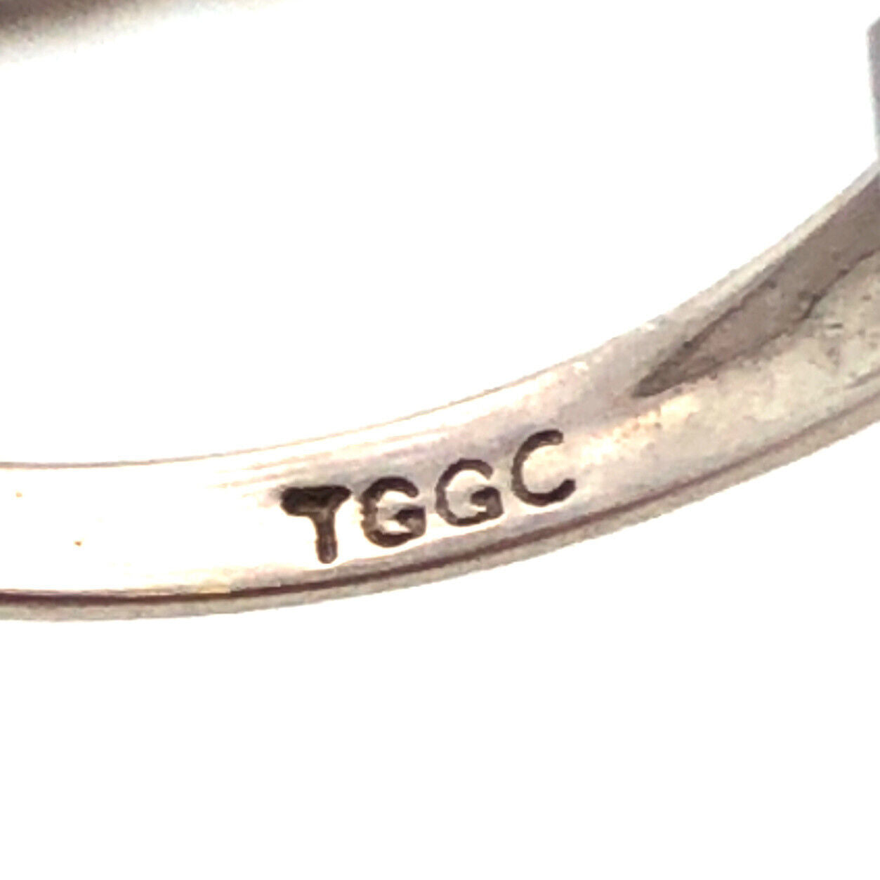 Designer TGGC 925 Sterling Silver Oval Tanzanite Triple Row Anniversary Ring