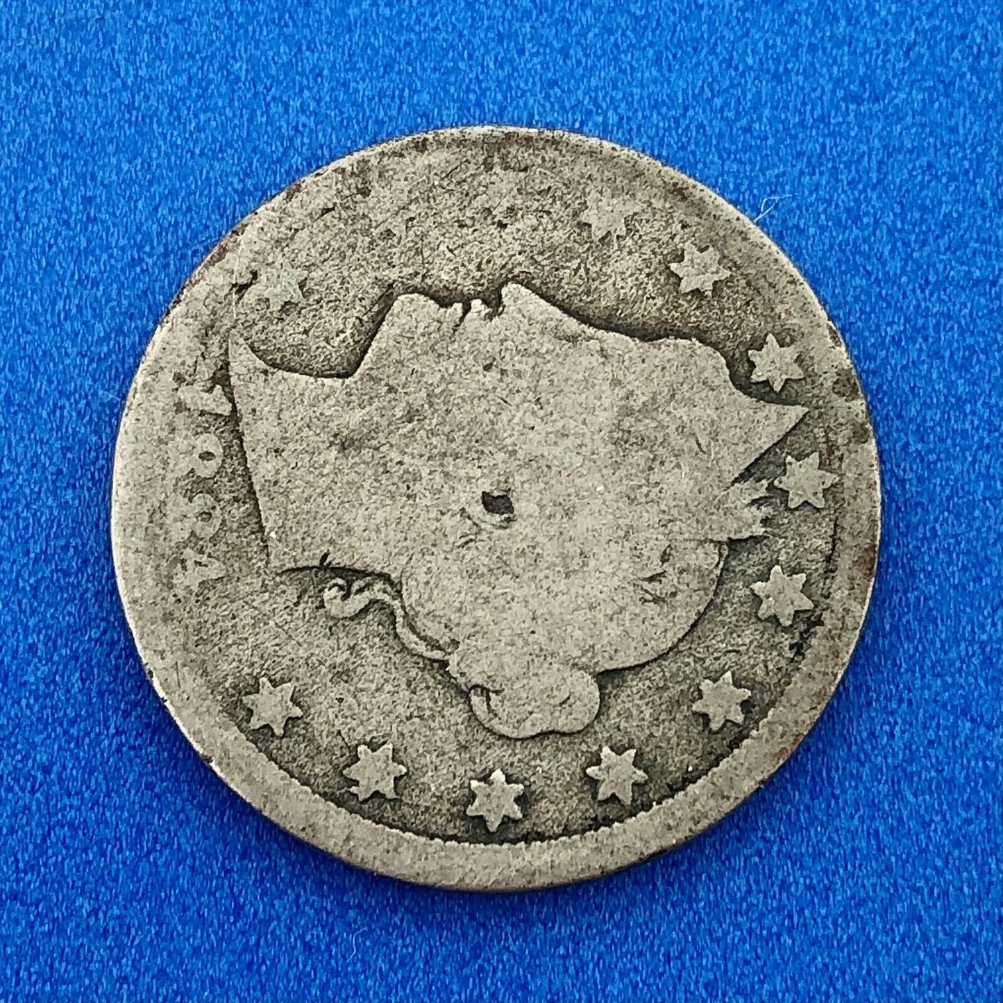 1884 P Liberty Head Nickel Five Cents 5c Better Key Rare Philadelphia Mint Coin