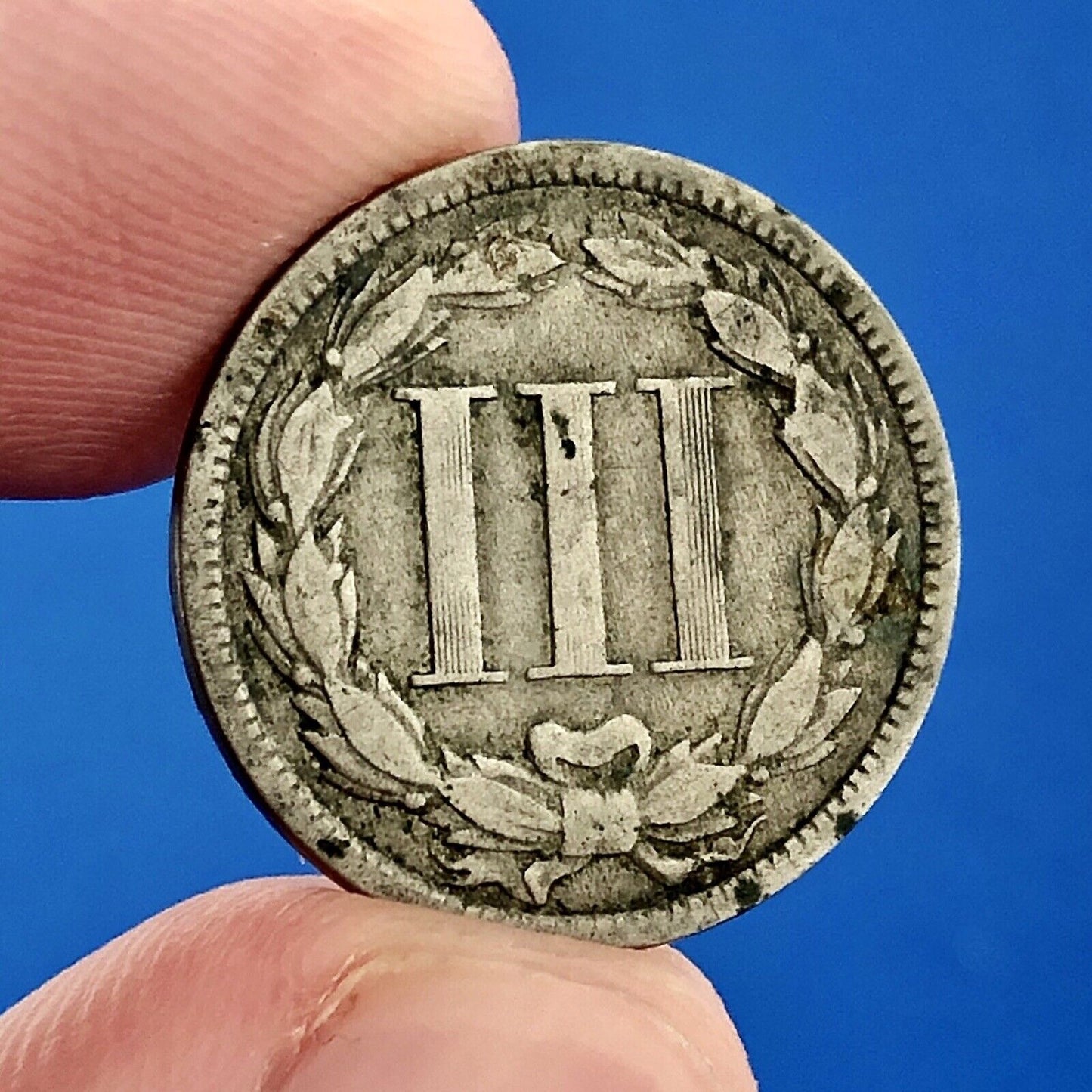 1870 P Nickel Three Cent Piece 3c Better Key Rare Scarce Philadelphia Coin