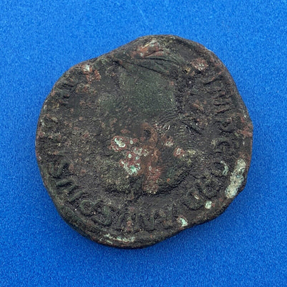 238-244 Gordian III Bronze Sestertius Victory Reverse Ancient Roman Coin