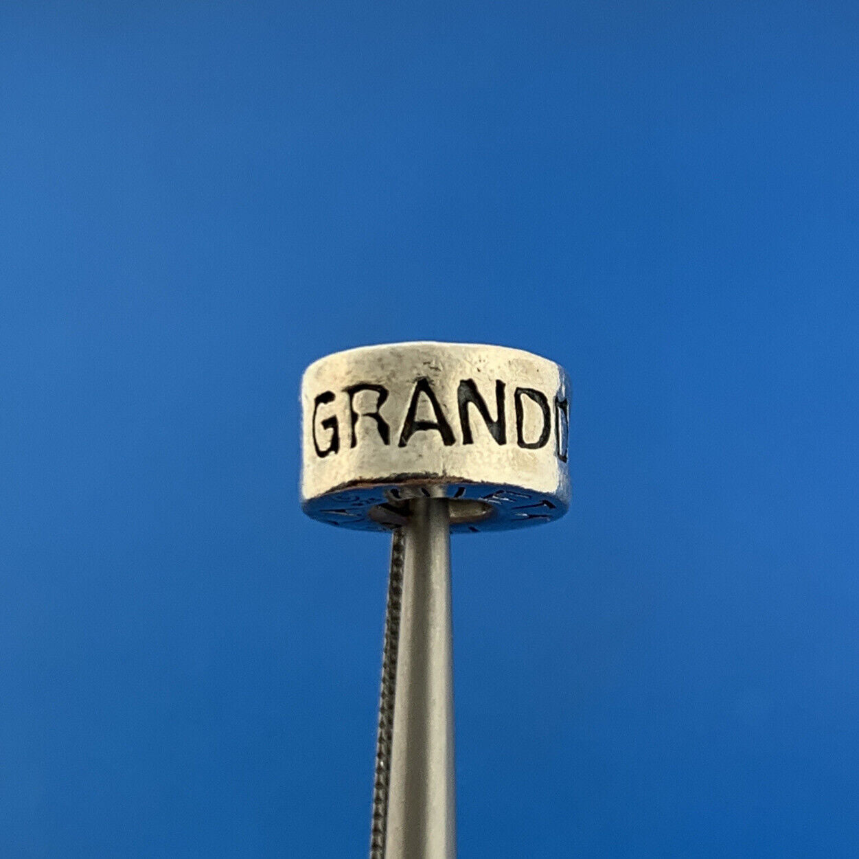 Authentic CHAMILIA Sterling Silver 925 Granddaughter Slide Bracelet Bead Charm