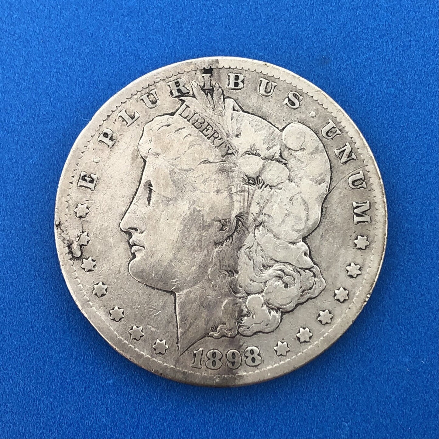 1898 S Morgan Silver Dollar $1 Details Better Key Rare San Francisco Mint Coin