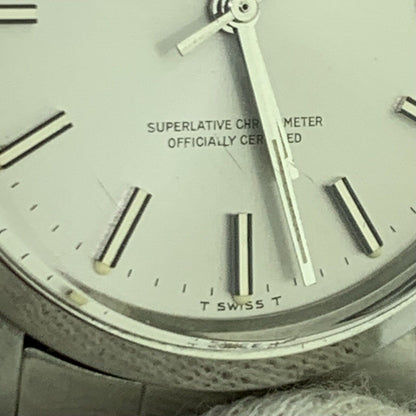 Rolex Stainless Steel Oyster Perpetual 1002 34MM  Silver dial