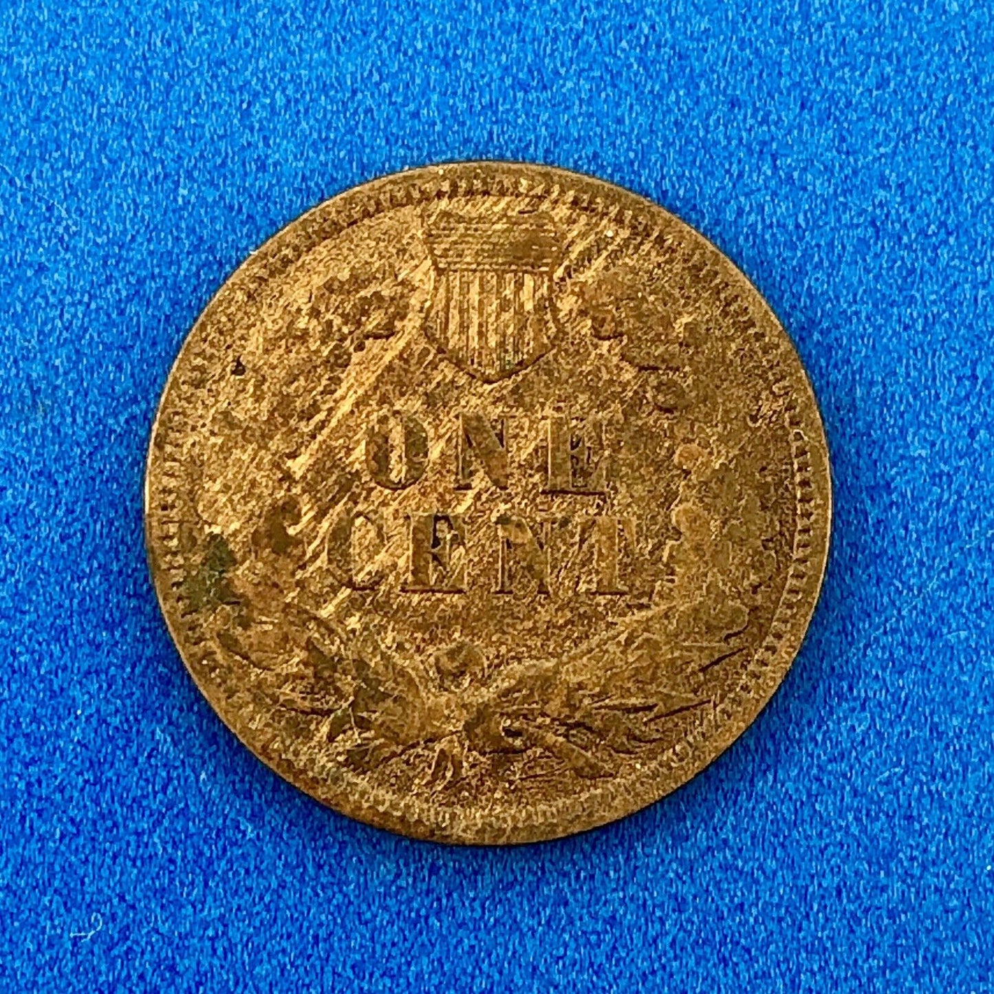 1909 S Indian Head One Cent Penny Type 3 Bronze Better Key San Francisco Coin